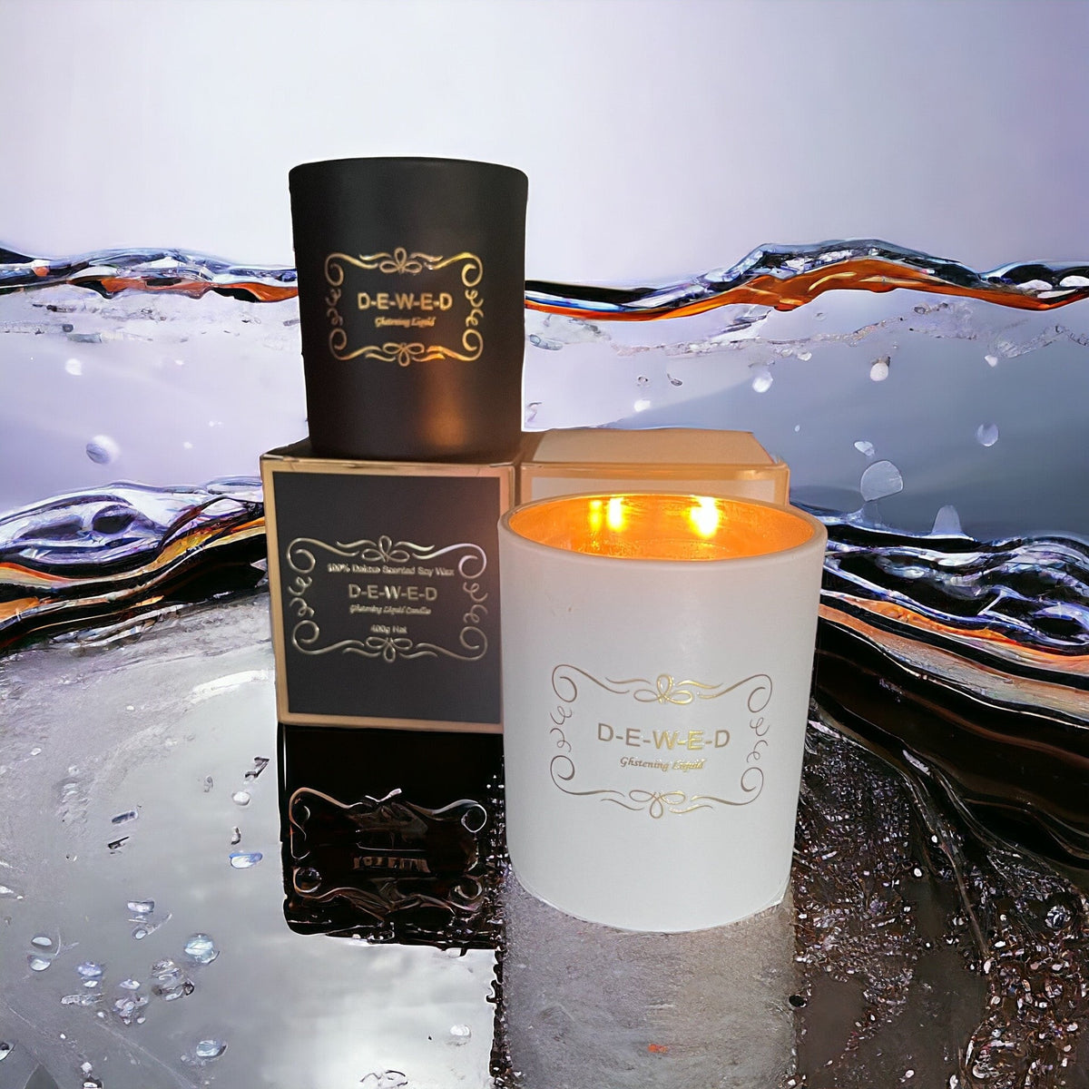 100% Deluxe Soy Candle